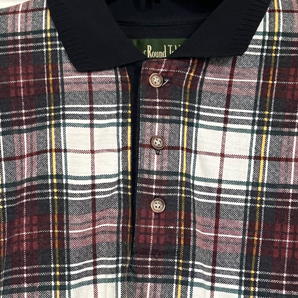Knights of Round Table Plaid Long Sleeve - Picture 2 of 12